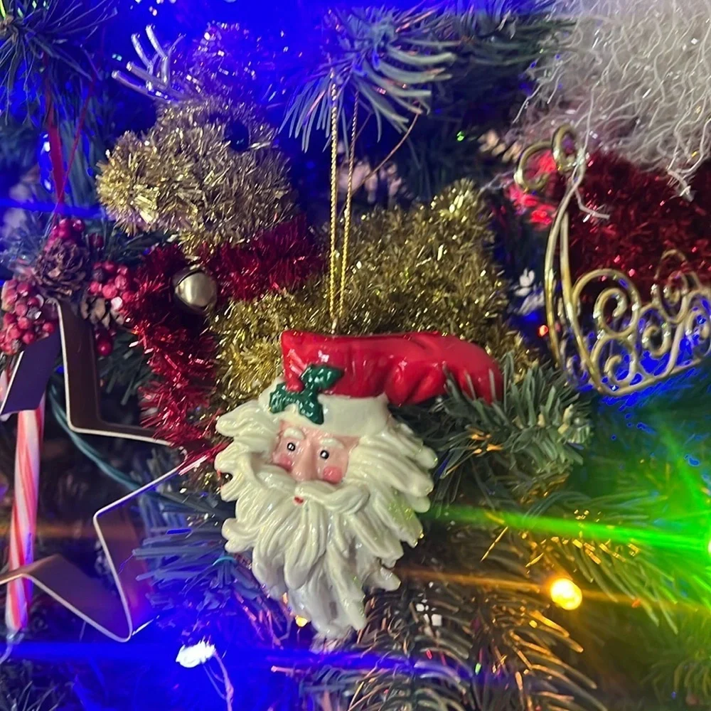 ❤️ Vintage Santa Clause Heavy Duty Ornament